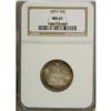 Image 1 : 1871 25C MS61 NGC