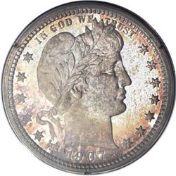 1907 25C PR68 PCGS