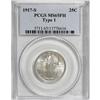Image 3 : 1917-S 25C Type One MS65 Full Head PCGS