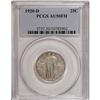 Image 1 : 1920-D 25C AU50 Full Head PCGS