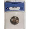 Image 1 : 1926-S 25C AU58 Full Head ANACS