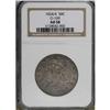 Image 1 : 1824/4 50C AU58 NGC