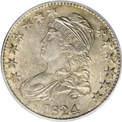1824 50C MS64 PCGS