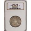 Image 1 : 1846 50C Tall Date MS63 NGC