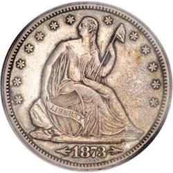 1873-CC 50C Arrows XF45 PCGS