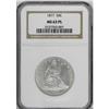 Image 1 : 1877 50C MS63 Prooflike NGC