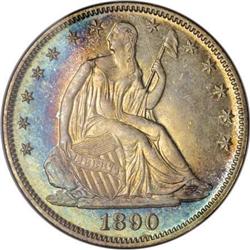 1890 50C MS67 NGC