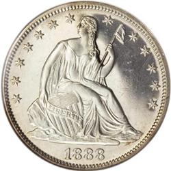 1888 50C PR65 Cameo NGC