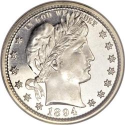 1894 25C PR67 Cameo NGC