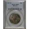 Image 1 : 1917-D 50C Obverse MS62 PCGS