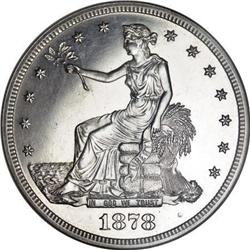 1878 T$1 PR65 NGC