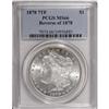 Image 3 : 1878 7TF $1 Reverse of 1878 MS66 PCGS