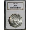 Image 1 : 1881-S $1 MS67 NGC