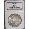 Image 3 : 1883-S $1 MS65 NGC