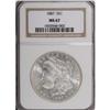 Image 1 : 1887 $1 MS67 NGC