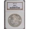Image 3 : 1897 $1 MS67 NGC