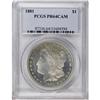 Image 3 : 1881 $1 PR64 Cameo PCGS