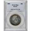Image 3 : 1883 50C Hawaii Half Dollar PR61 PCGS