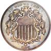 Image 1 : 1867 5C Shield Five Cents, Judd-573,