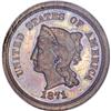 Image 1 : 1871 5C Five Cents, Judd-1054, Pollock-1189,