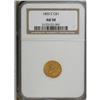 Image 3 : 1855-C G$1 AU50 NGC