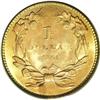 Image 2 : 1861 G$1 MS67 PCGS