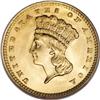 Image 1 : 1862 G$1 MS65 NGC. CAC