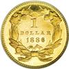 Image 2 : 1886 G$1 PR65 Cameo NGC