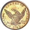 Image 2 : 1836 $2 1/2 Script 8 AU58 NGC. CAC