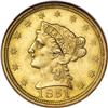 Image 1 : 1851-O $2 1/2 MS61 NGC