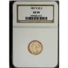 Image 1 : 1857-S[$2 1/2] AU50 NGC. In the initial years of operat