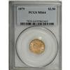 Image 1 : 1879 $2 1/2 MS64 PCGS