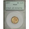 Image 1 : 1897 $2 1/2 MS65 PCGS