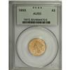 Image 1 : 1855 $3 AU50 PCGS