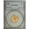 Image 3 : 1888 $3 MS65 PCGS