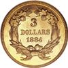 Image 2 : 1884 $3 PR66 Deep Cameo PCGS