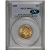 Image 3 : 1892 $5 MS65 PCGS
