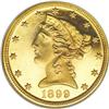 Image 1 : 1899 $5 PR67 Star Ultra Cameo NGC