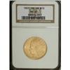 1907 $10 No Periods MS61 NGC