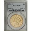 Image 3 : 1861-O $20 AU50 PCGS