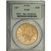 Image 1 : 1867 $20 MS60 PCGS