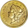 Image 1 : 1871-CC $20 AU55 NGC