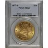Image 1 : 1877-S $20 MS61 PCGS