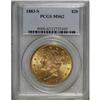 Image 1 : 1883-S $20 MS62 PCGS