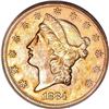 Image 1 : 1884-CC $20 AU58 PCGS
