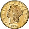 Image 1 : 1891-CC $20 XF40 NGC