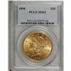 Image 1 : 1898 $20 MS62 PCGS