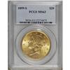 Image 1 : 1899-S $20 MS63 PCGS