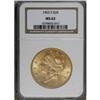 Image 1 : 1903-S $20 MS63 NGC