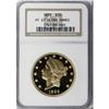 Image 3 : 1899 $20 PR67 Ultra Cameo NGC